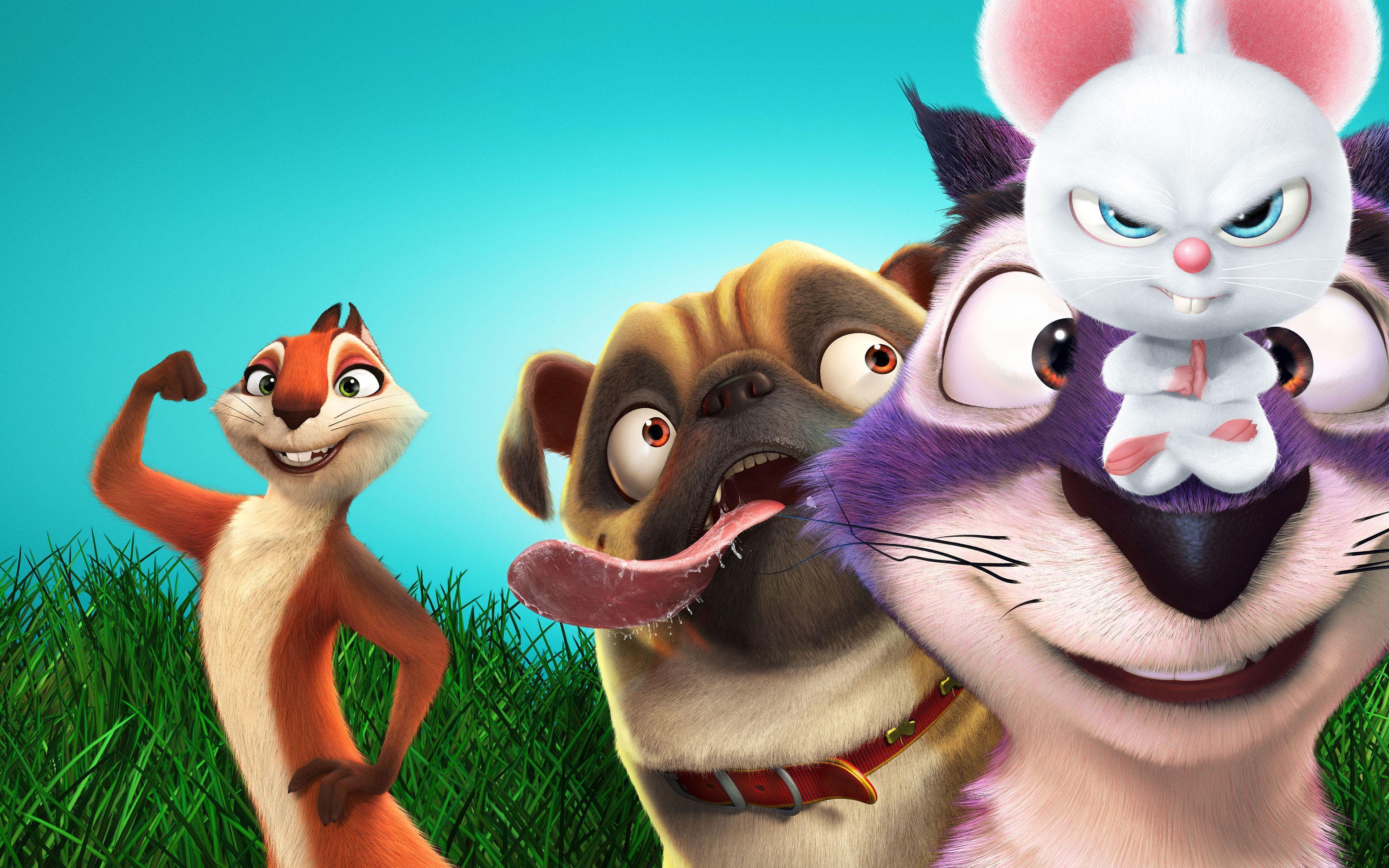 The Nut Job 2 Nutty by Nature 4K Wallpaper