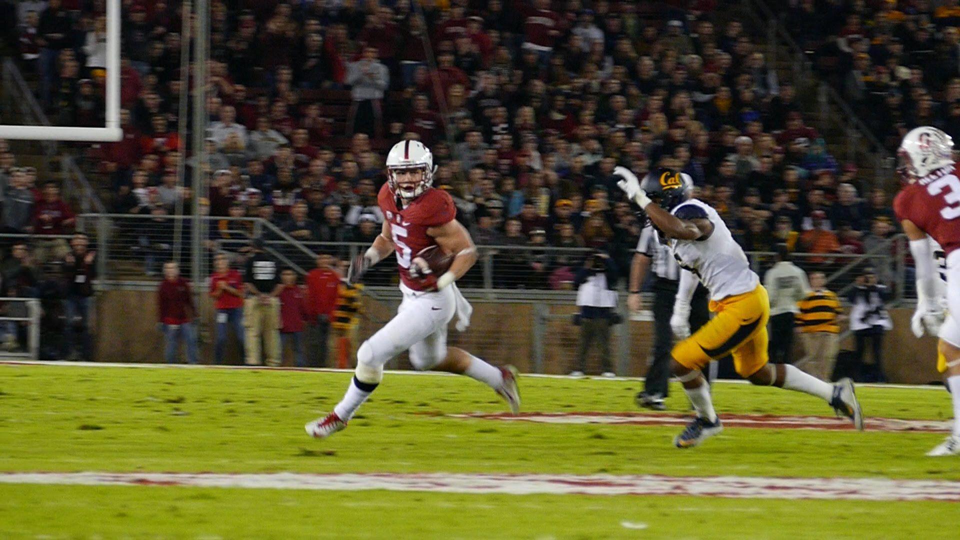 Stanford Football vs. Cal: Postgame with Christian McCaffrey