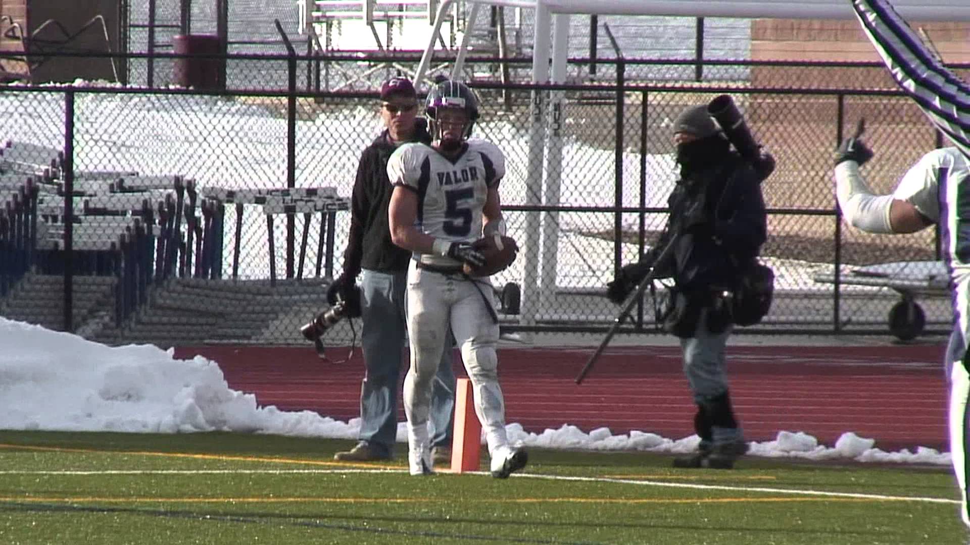 Yard Touchdown Run Untouched Christian McCaffrey. Valor