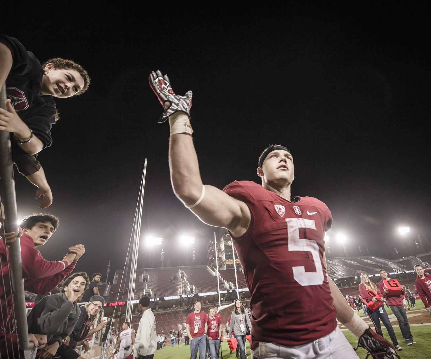 Christian McCaffrey: Dashing for the Heisman Trophy. Rising Stars