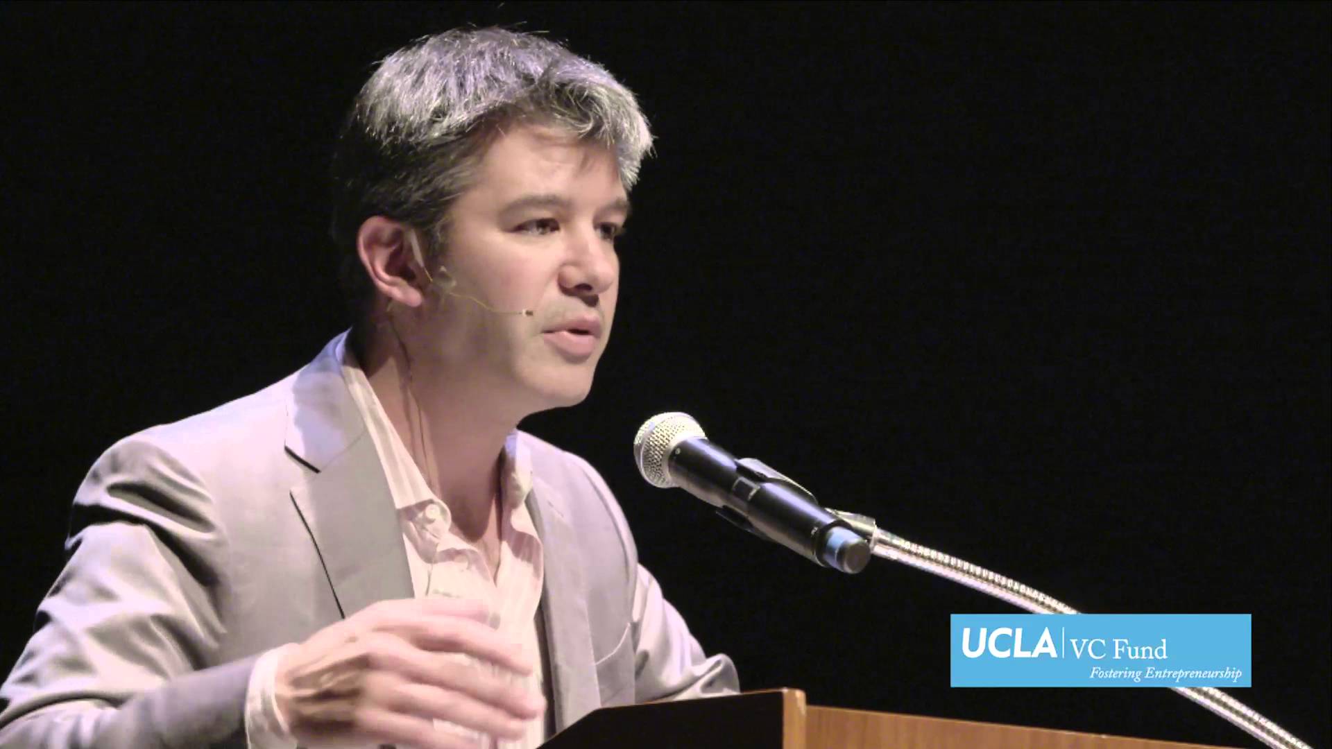 UBER Travis Kalanick (Uber) Royce Hall, UCLA