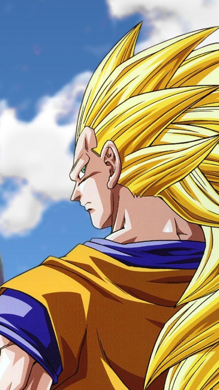 Goku Super Saiyan 3, dokkan battle, HD phone wallpaper