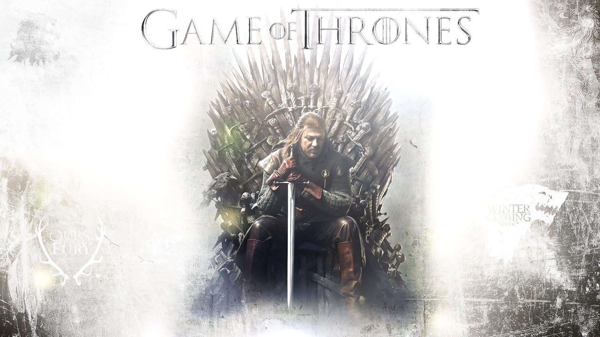 Game Of Thrones, Ned Stark, Iron Throne Wallpaper HD / Desktop
