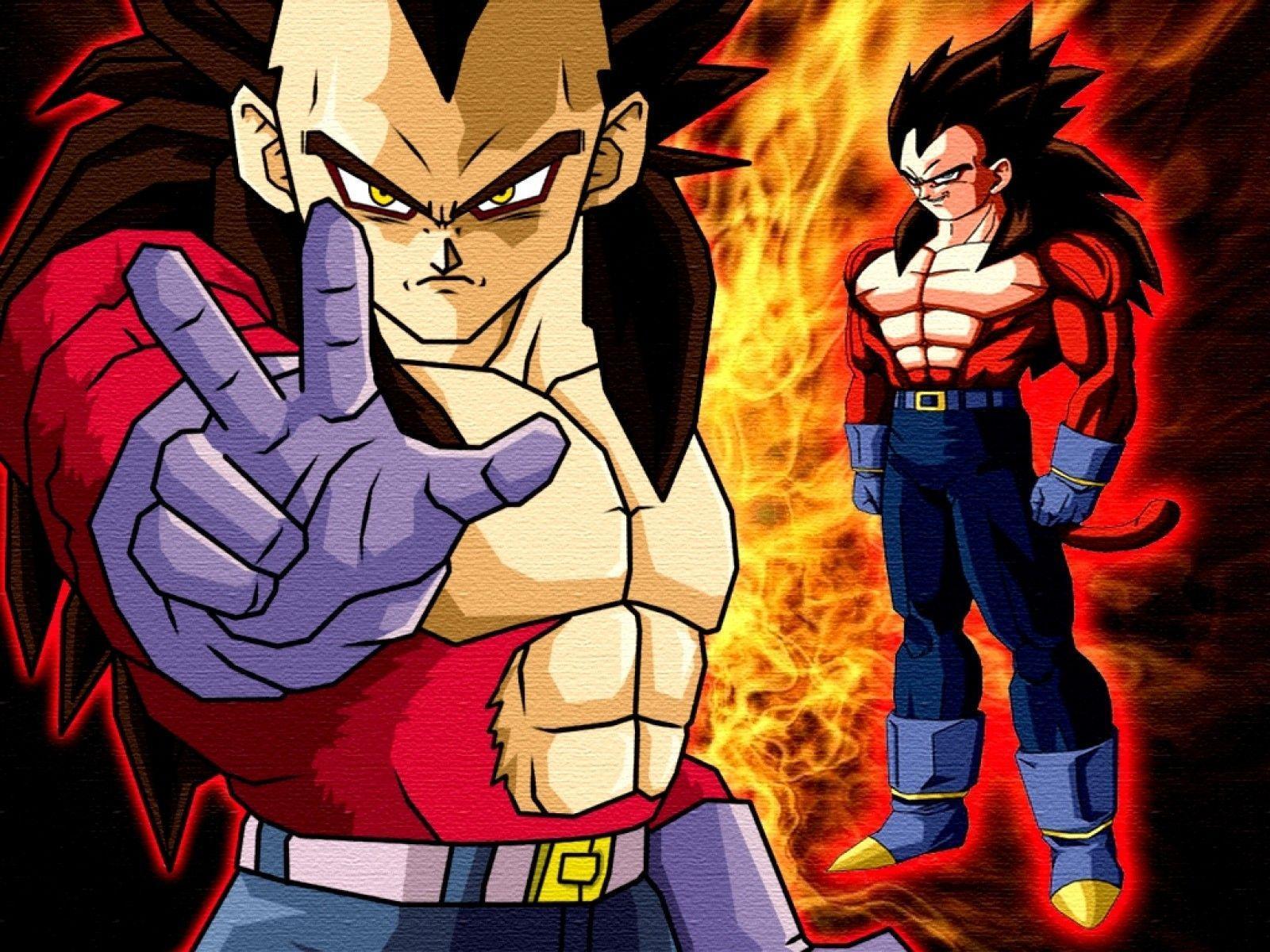 Dragon Ball Z Vegeta Super Saiyan 4