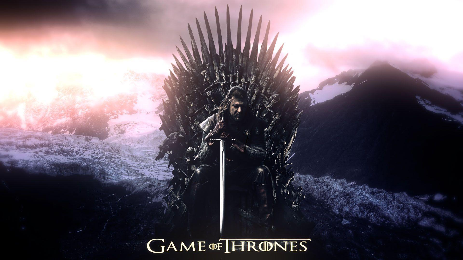 Game of Thrones Stark on the Iron Throne