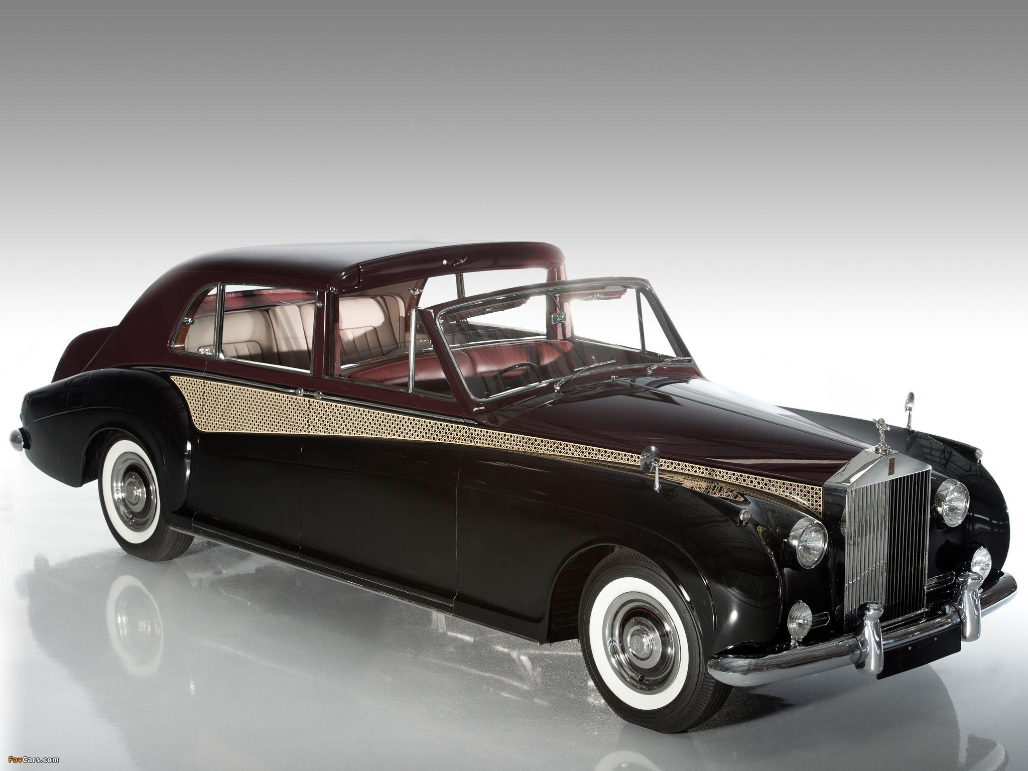 Royce Phantom V Sedanca Deville by James Young 1960–63 wallpaper