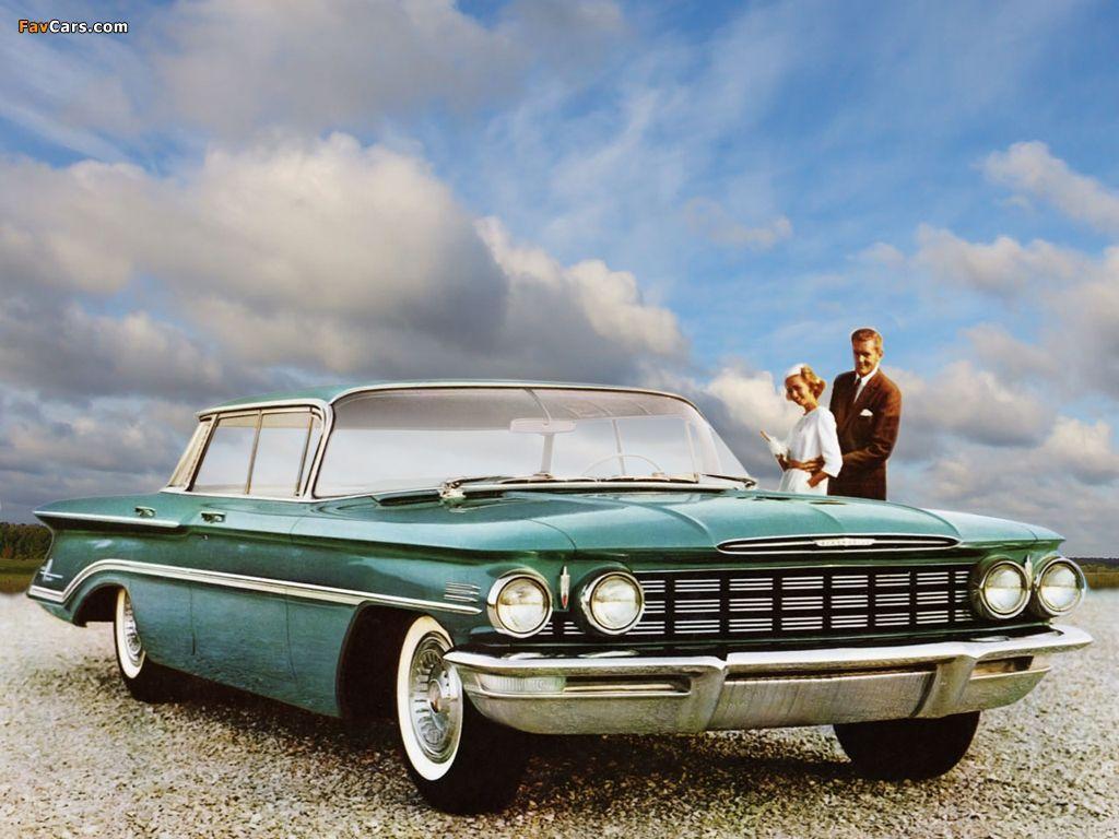 Oldsmobile 98 4 Door Holiday Hard Wallpaper (1024x768)