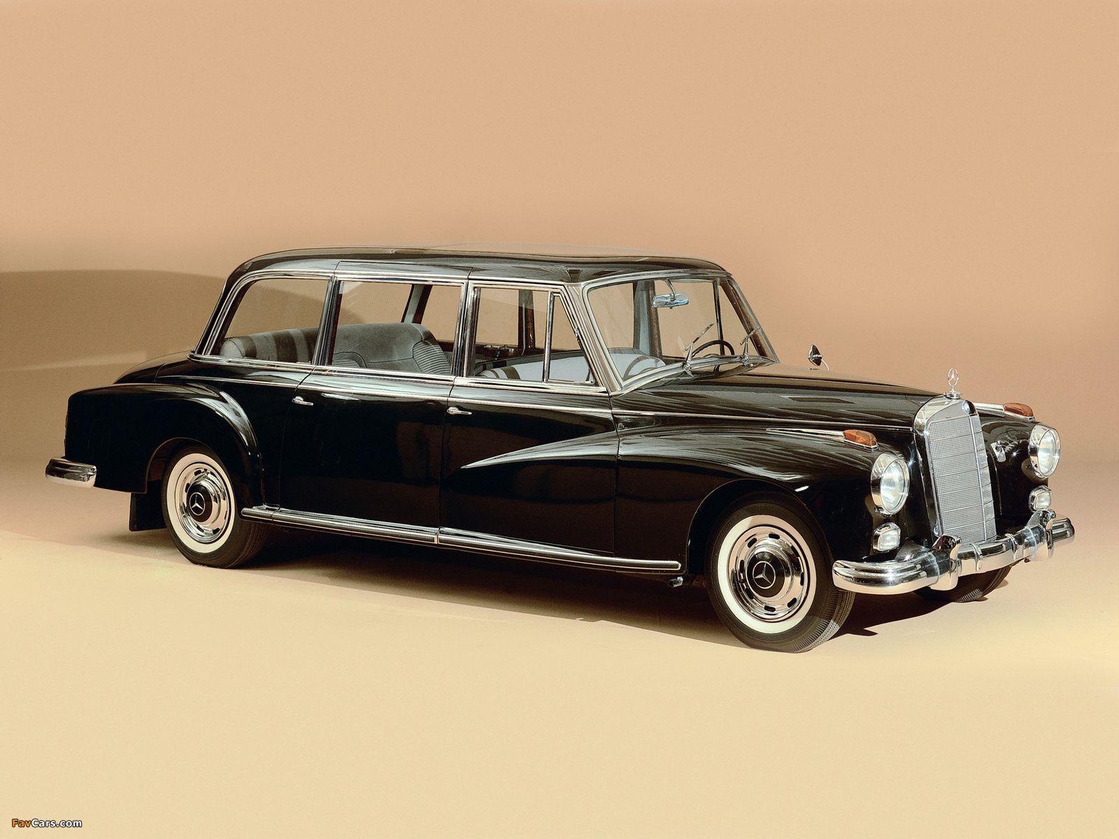 Benz 300d Pullman Limousine (W189) 1960 wallpaper