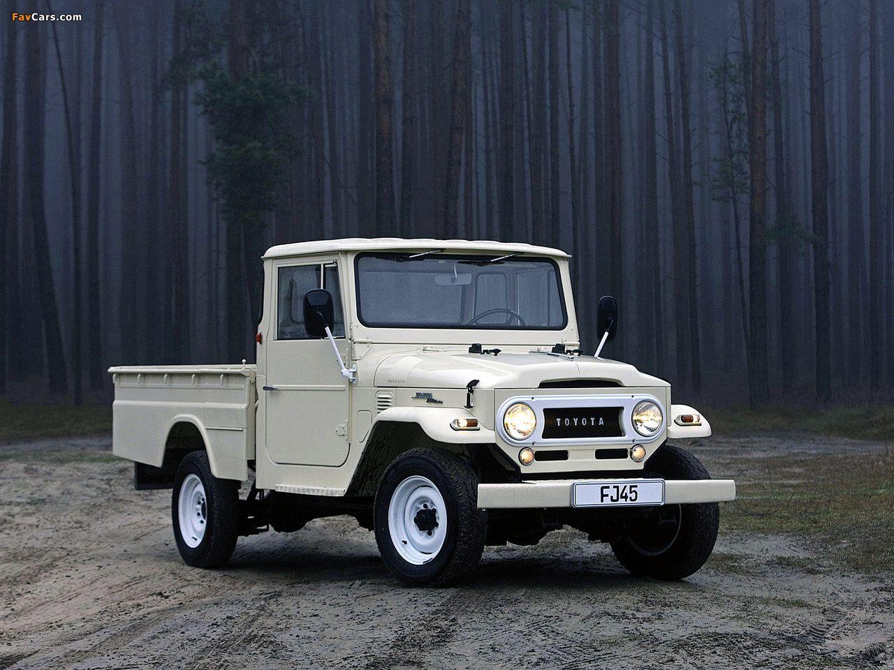 Toyota Land Cruiser Pickup (FJ45L) 1960–79 wallpaper