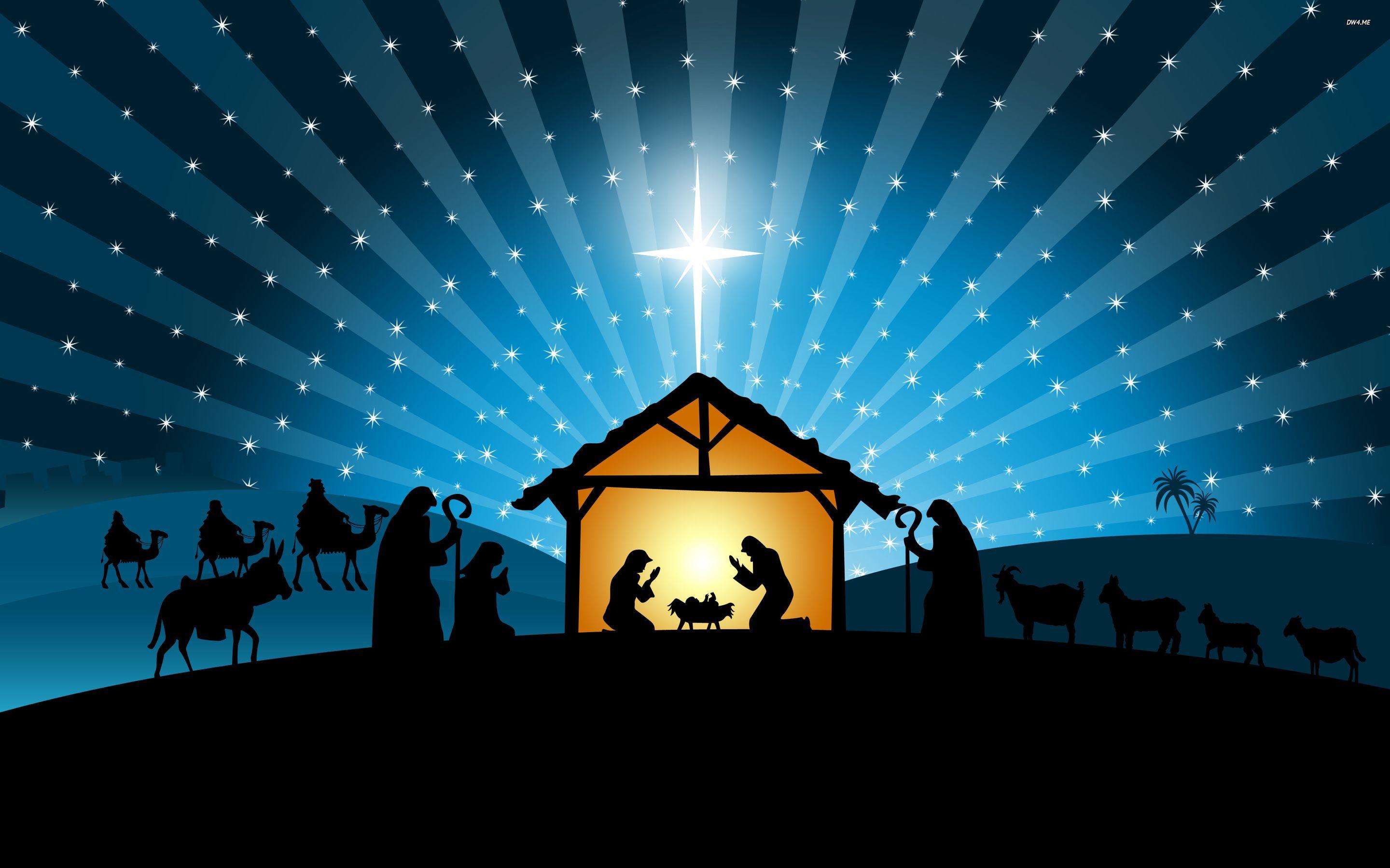 77 Free Christmas Nativity Wallpaper  WallpaperSafari