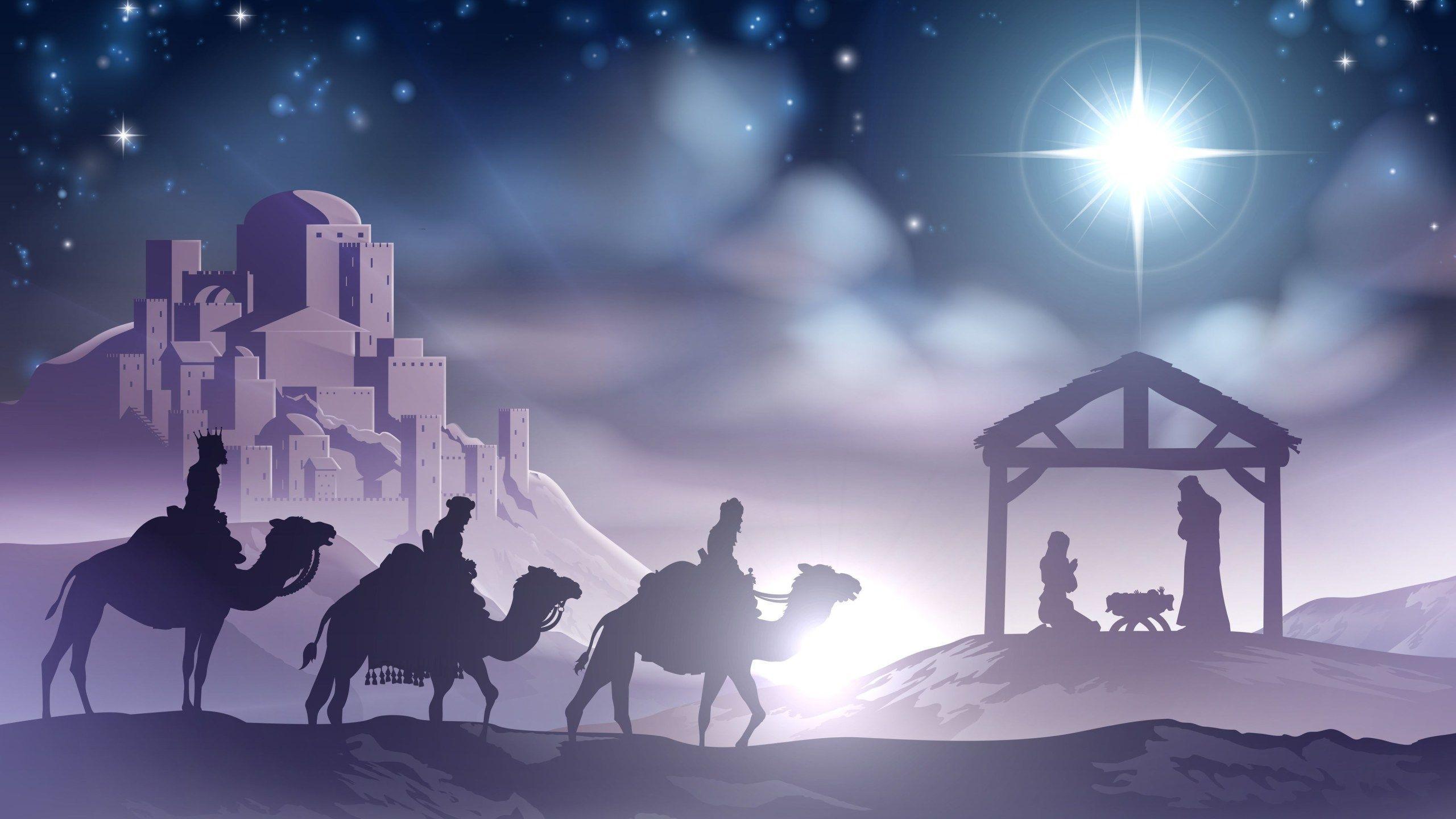 Christmas Eve Nativity Scene