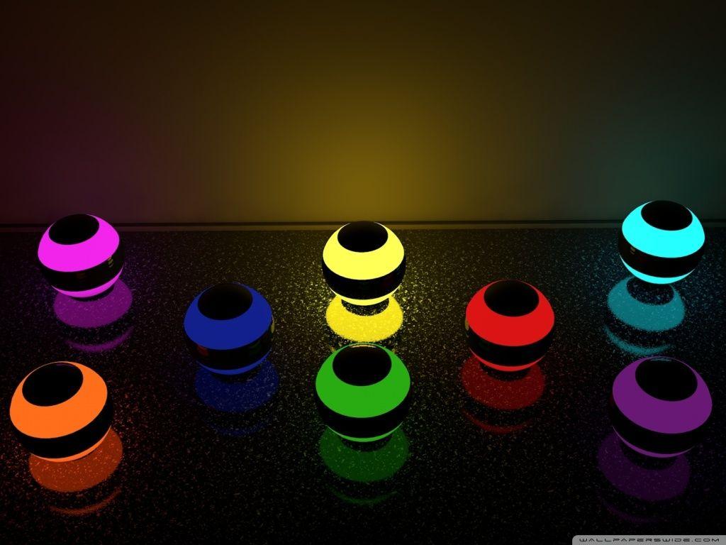 MultiGlowing Marbles HD desktop wallpaper, Widescreen, High