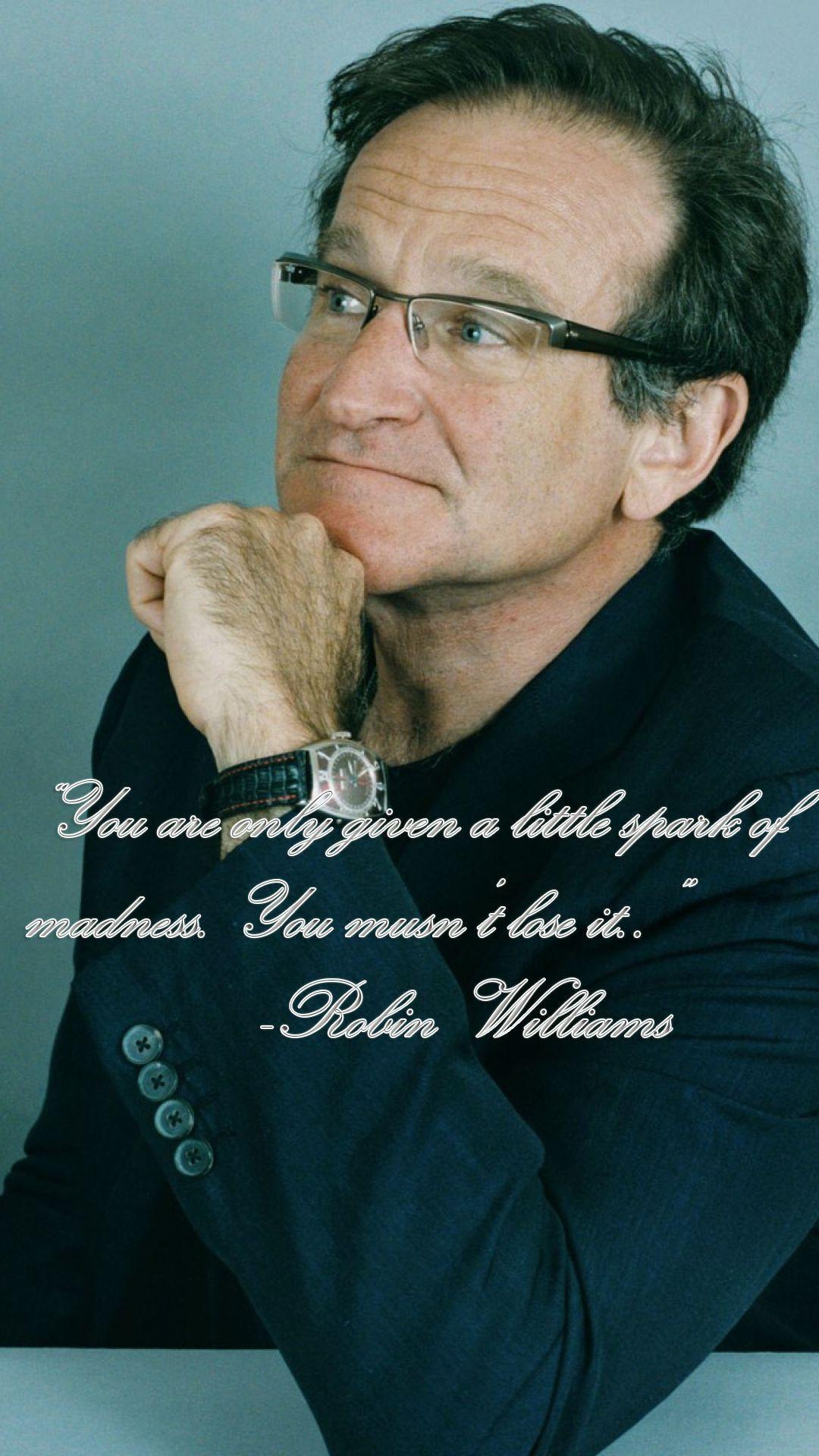 Robin Williams Spark Of Madness iPhone 6 Plus HD Wallpaper / iPod
