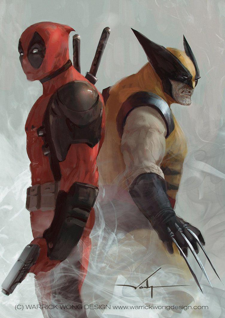 Deadpool vs Wolverine by waLek05