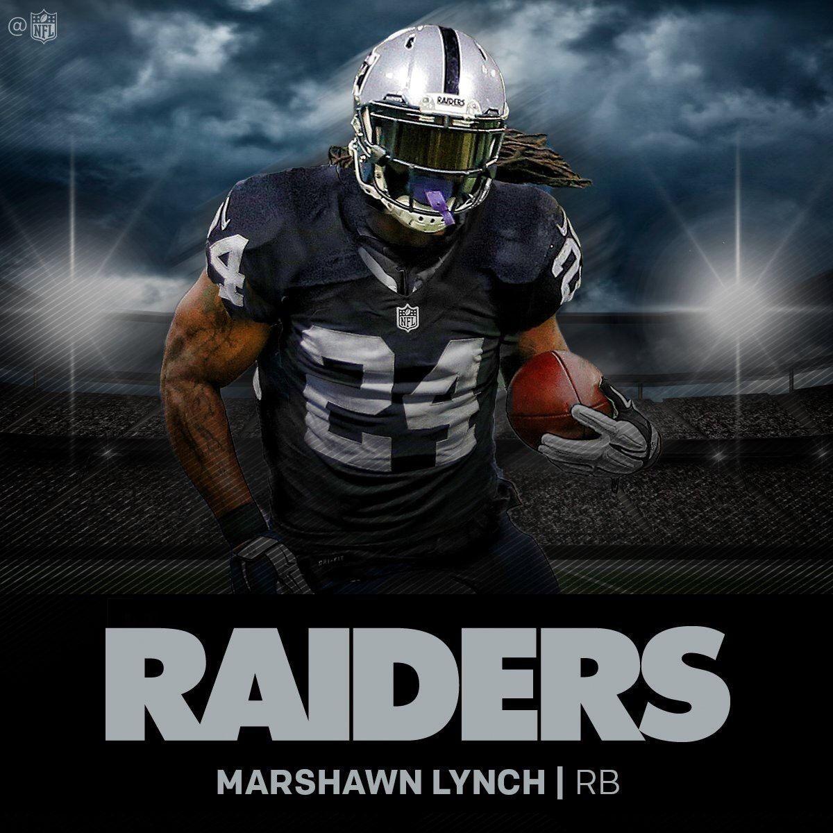 Marshawn Lynch to wear Raiders legendary number 24