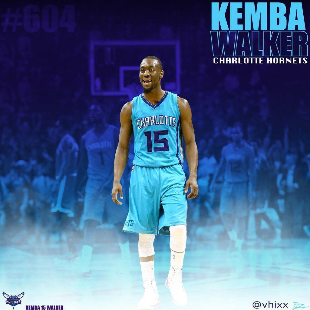 Kemba Walker Charlotte Hornets by vernhix7.deviantart on