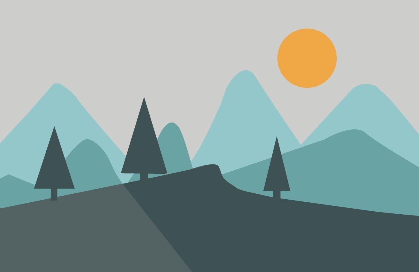 Google Summer Wallpaper using Adobe illustrator Tutorial