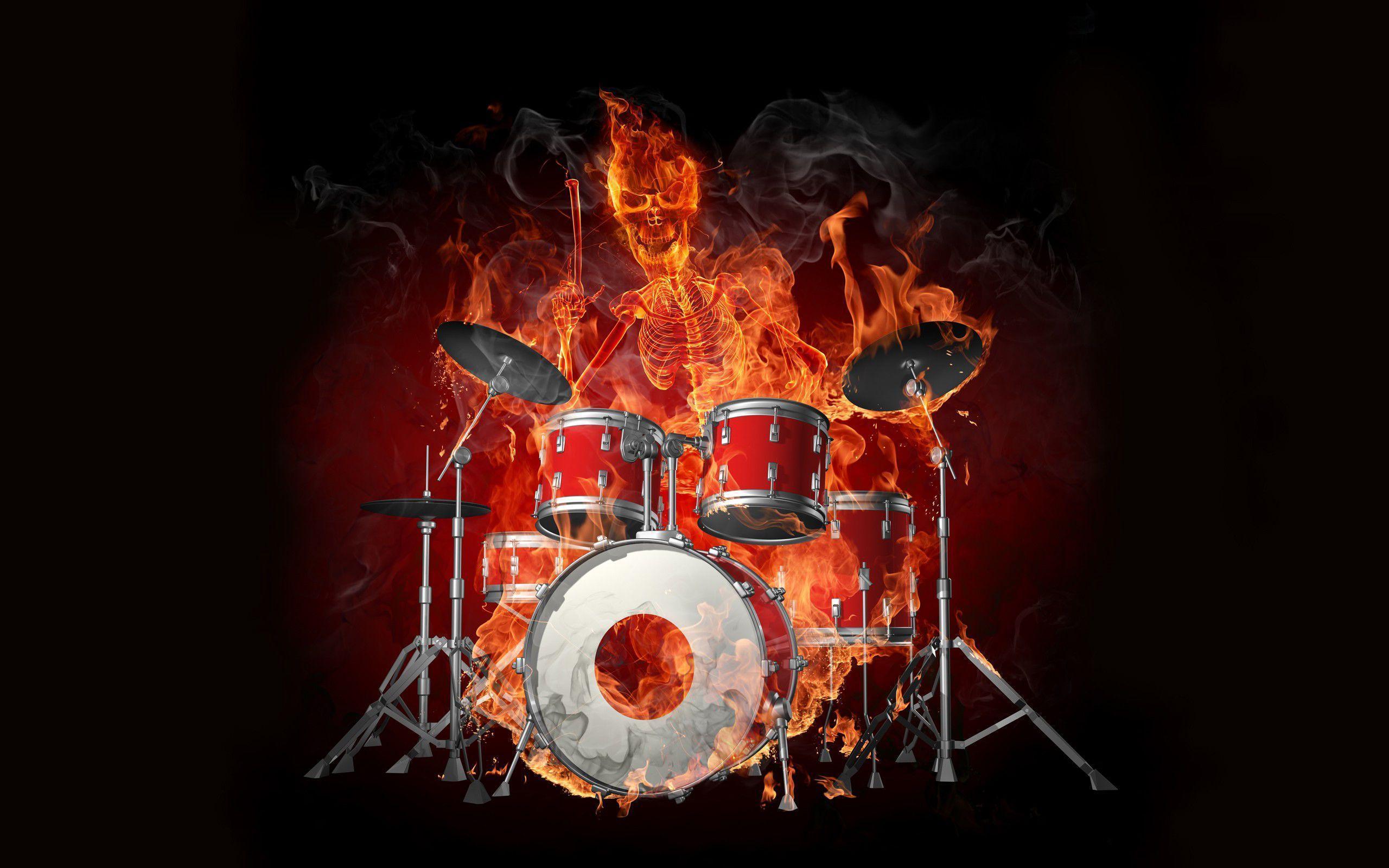 4K Drums Wallpaper High Quality