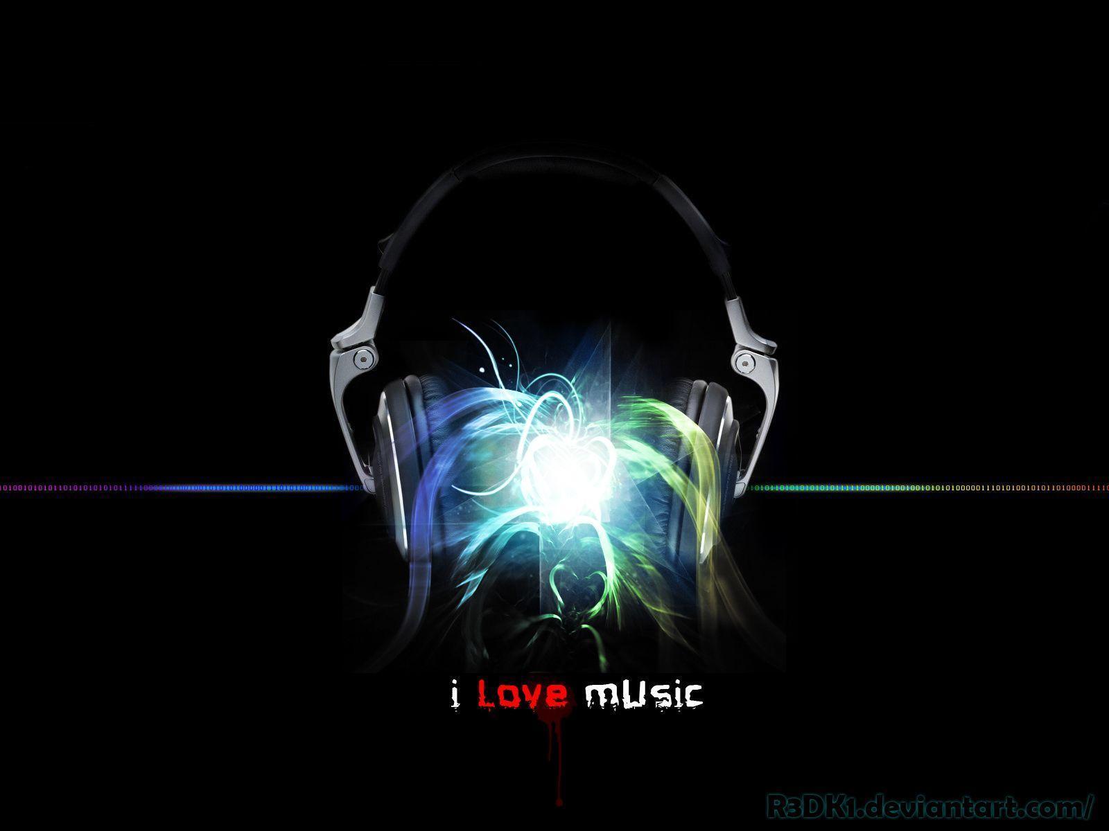 I Love Electronic Music Wallpapers Wallpaper Cave