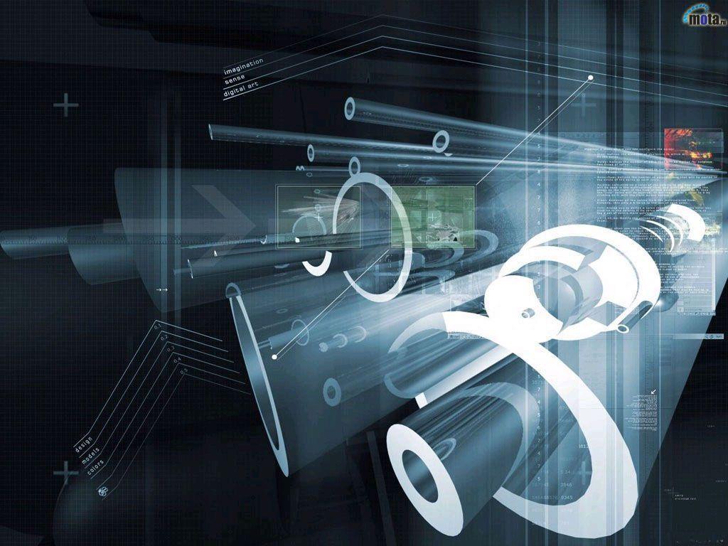 Download Wallpaper black, 1024x768, Pipes