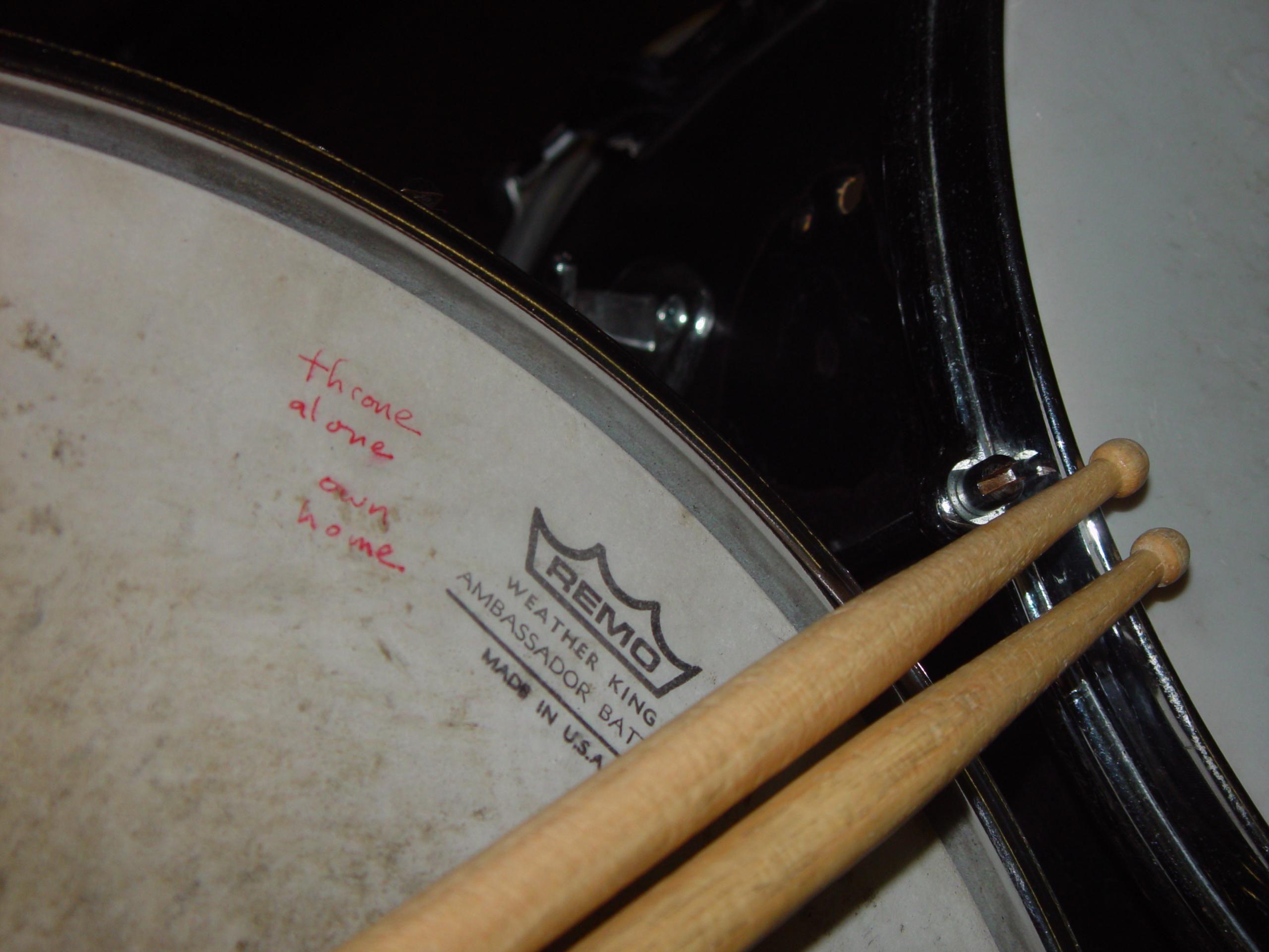 Free picture: drumsticks, laid, scross, drum