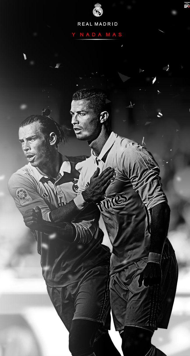 Ronaldo And Bale Lock Screen / wallpaper 2016