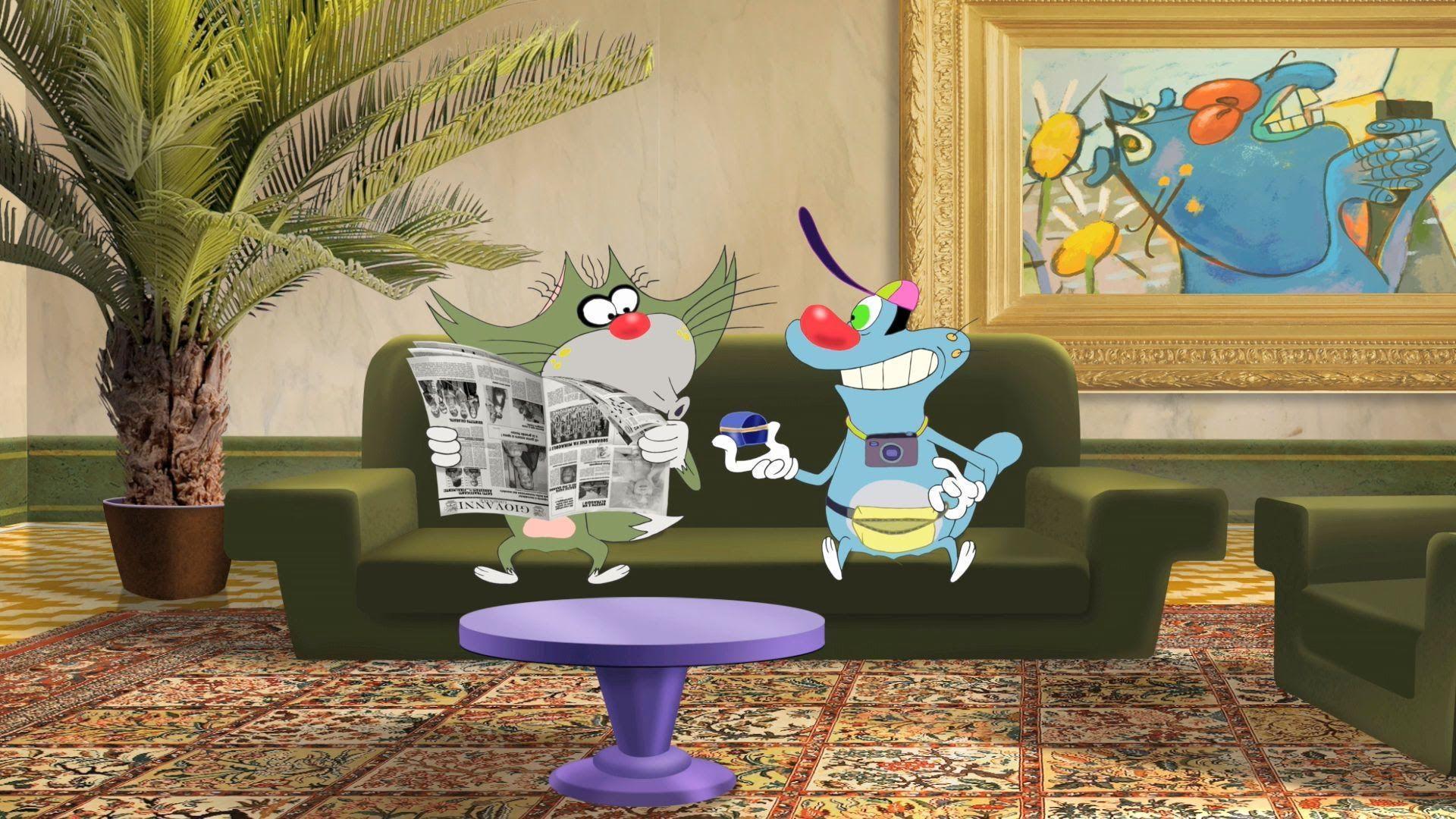 Oggy And The Cockroaches Joey Wallpapers Iphone : Cartoon