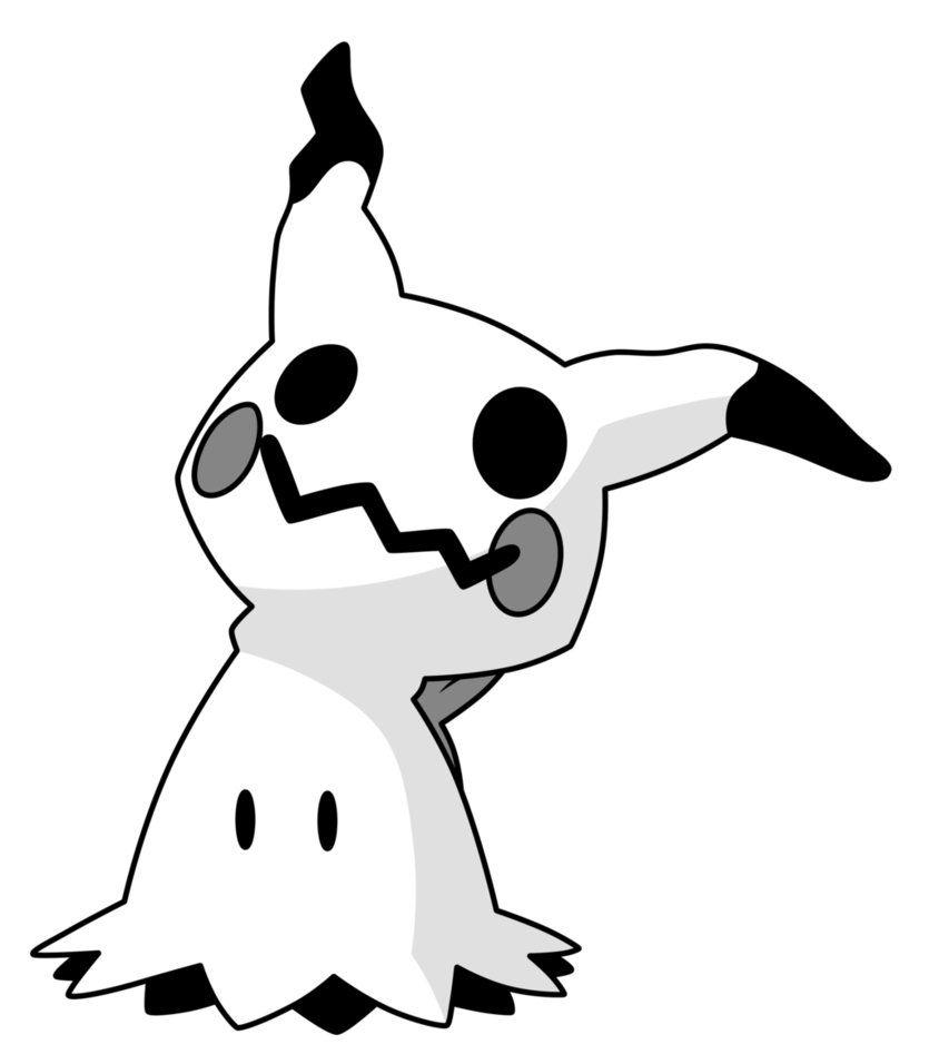 Mimikyu Lineart