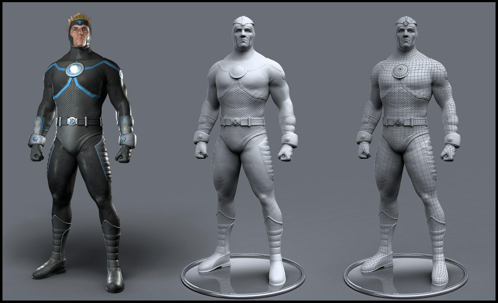 Havok 2.0 by jelle van de weghe 1600px X 976px. Drawing in 3D