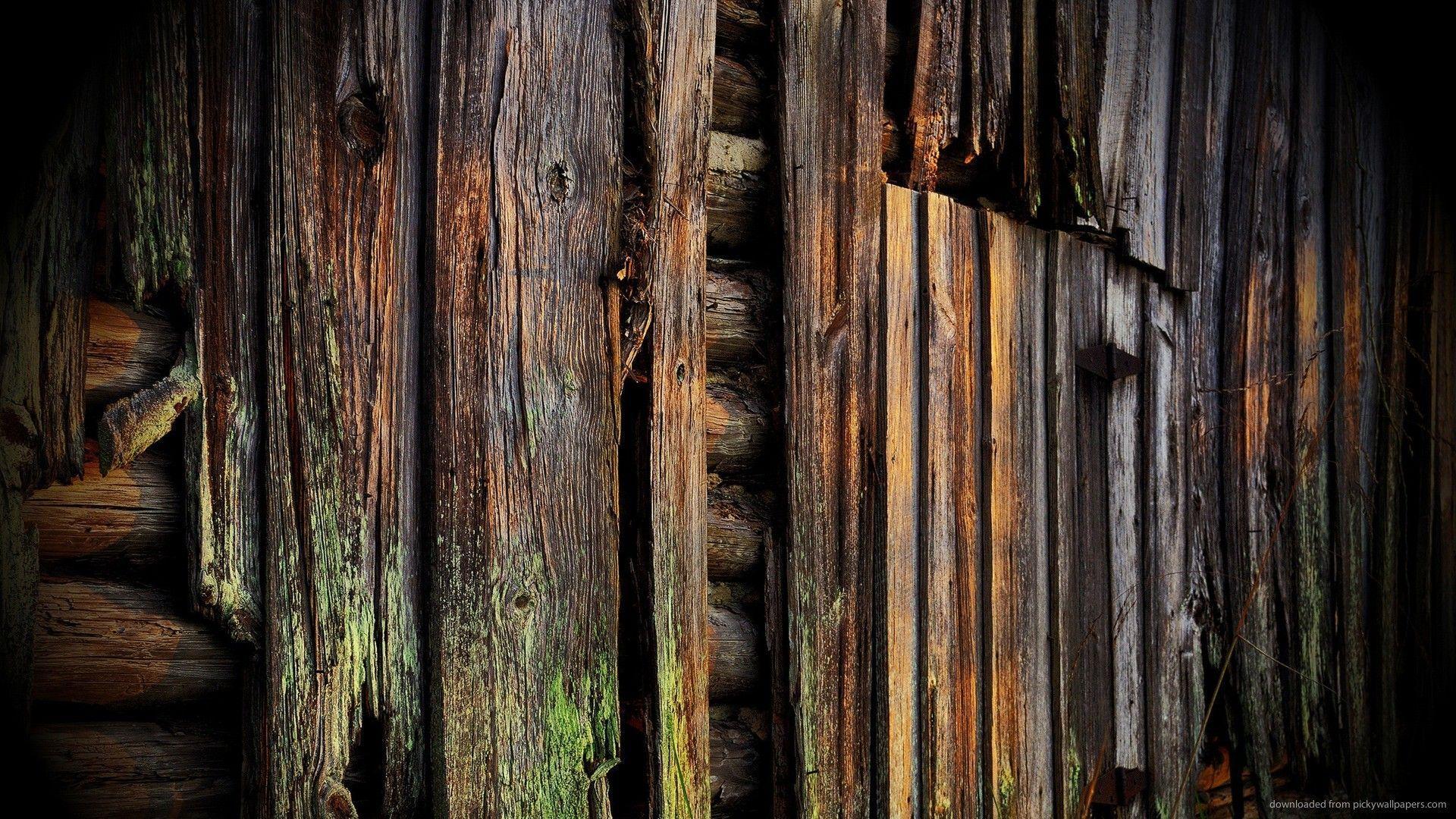 Download 1920x1080 Old Decaying Wooden House Wallpaper