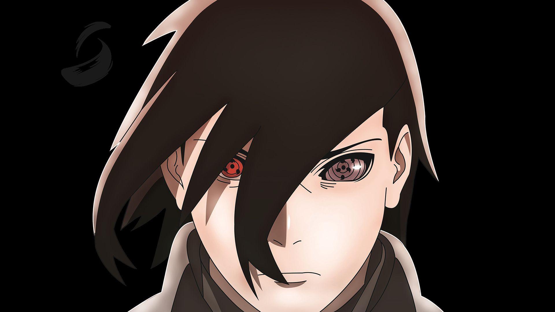 Sasuke Sharingan and Rinnegan Eyes Wallpaper