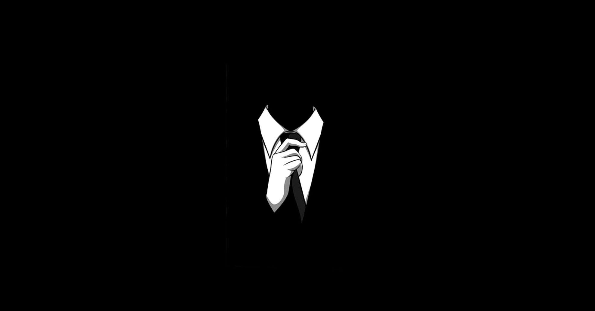 Minimalistic Suit And Tie Wallpaper HD / Desktop and Mobile