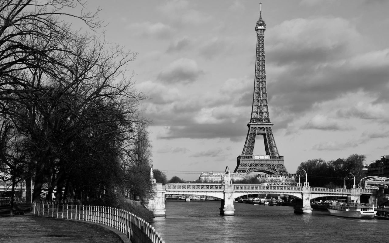  Eiffel  Tower  Black  And White  Wallpapers  Wallpaper  Cave