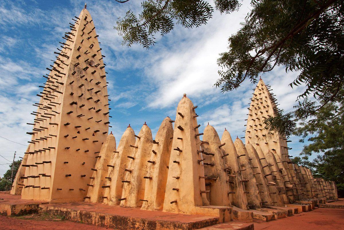 Burkina Faso and landmarks
