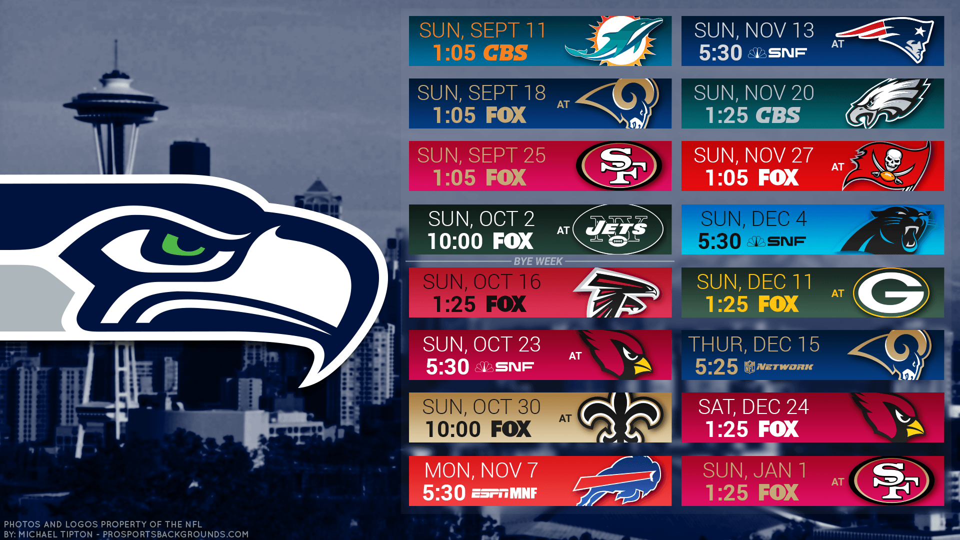 Seahawks Schedule Wallpaper
