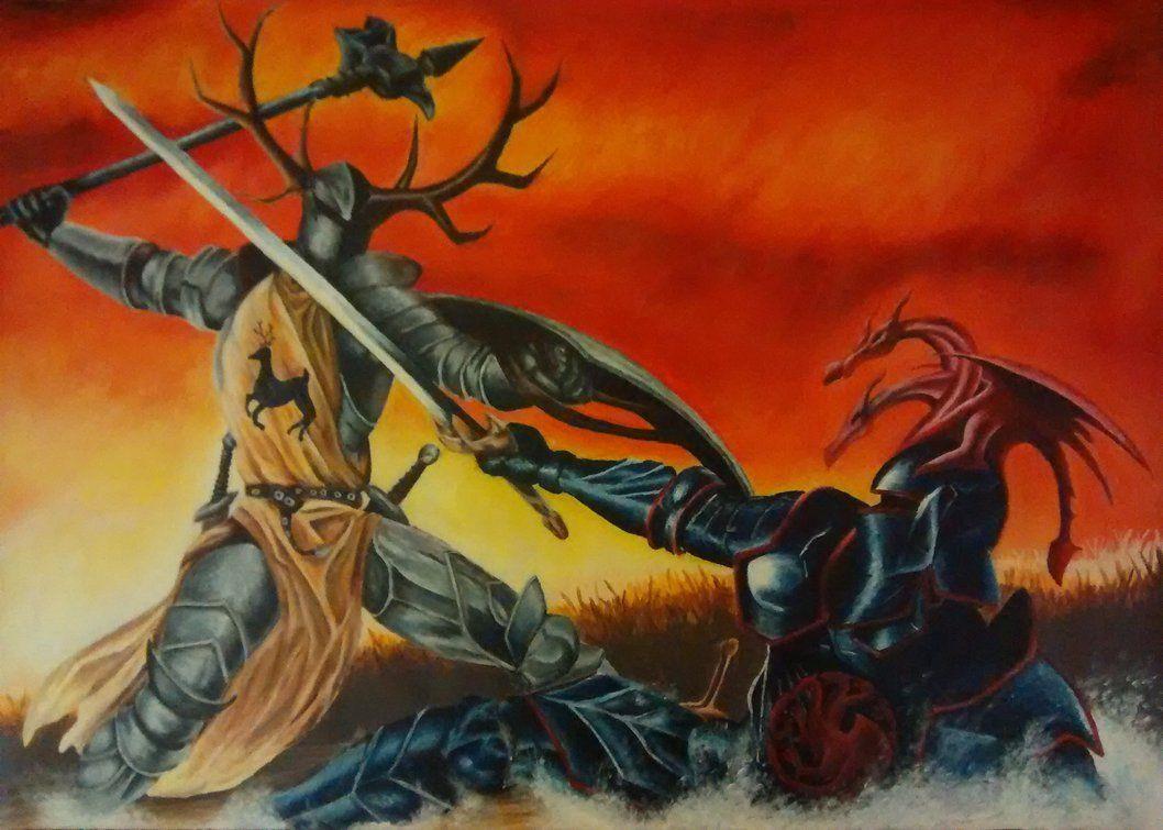 Robert Baratheon Vs Rhaegar Targaryen Wallpaper- #images