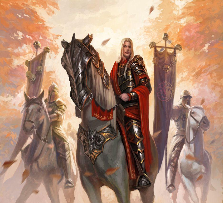 Prince Rhaegar Targaryen was a member of House Targaryen. He was