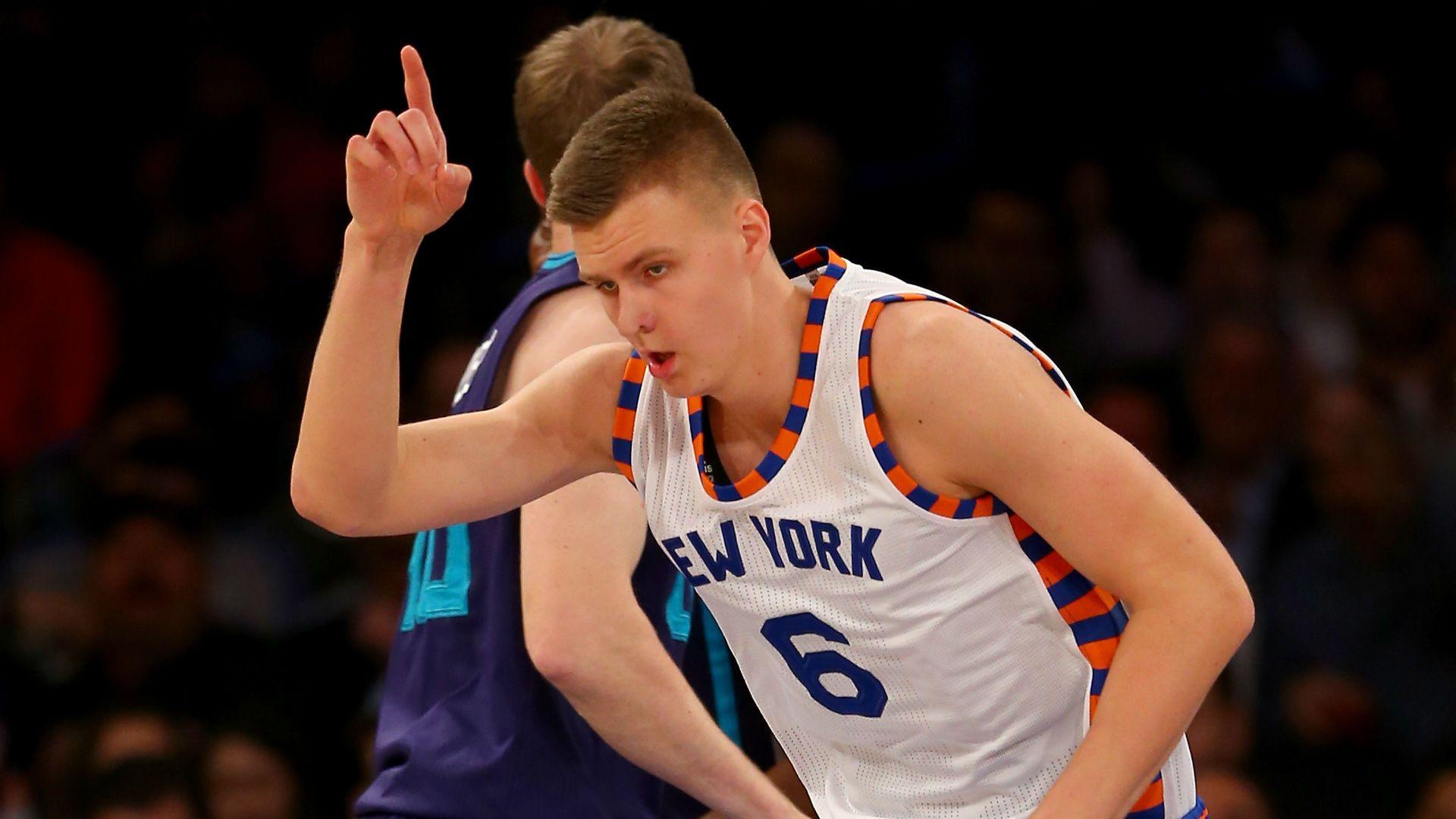 Kristaps Porzingis' potential is 'off the charts, ' says Knicks