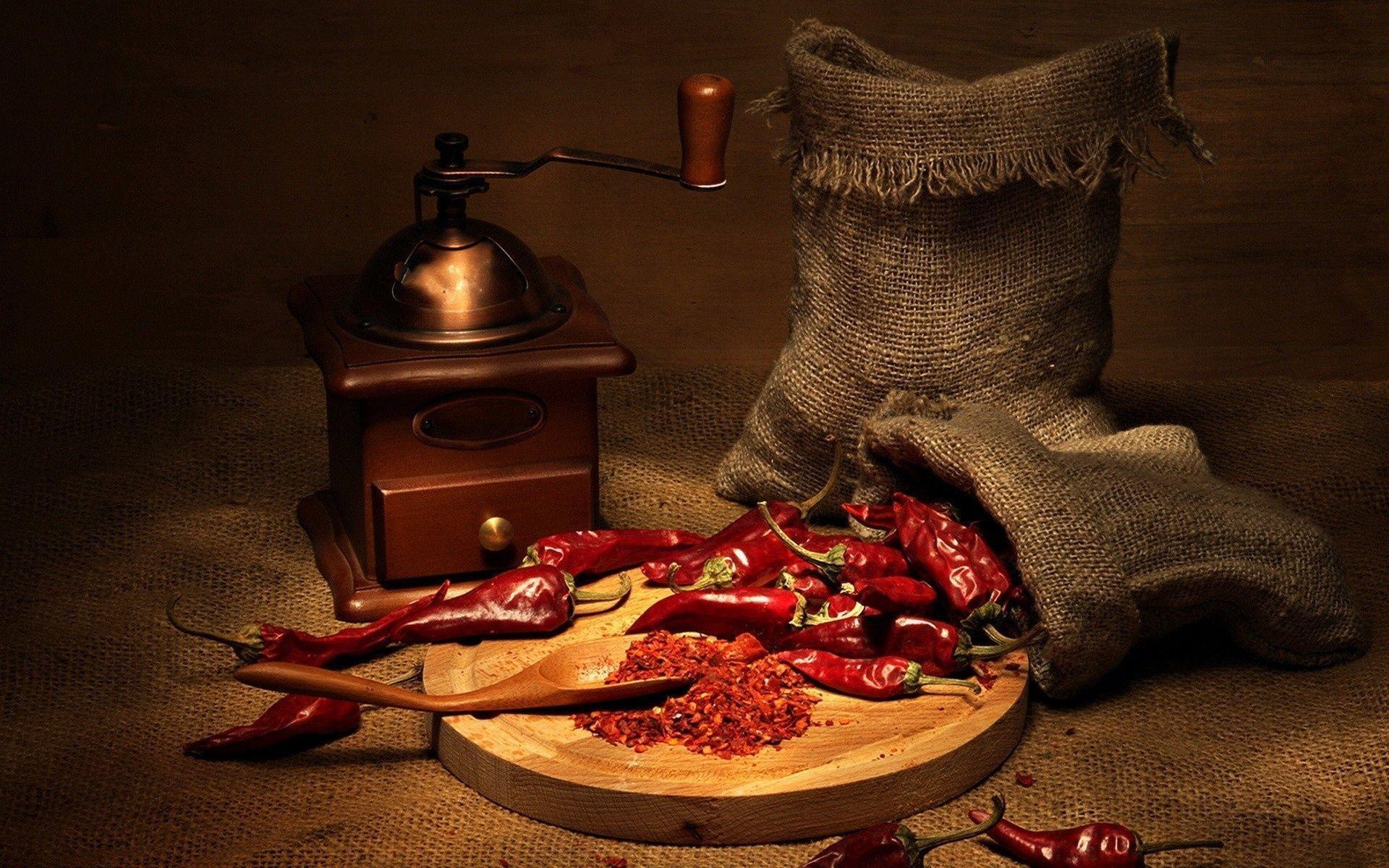 pepper, Red, chili, bags Wallpaper download 1920x1200 pixel