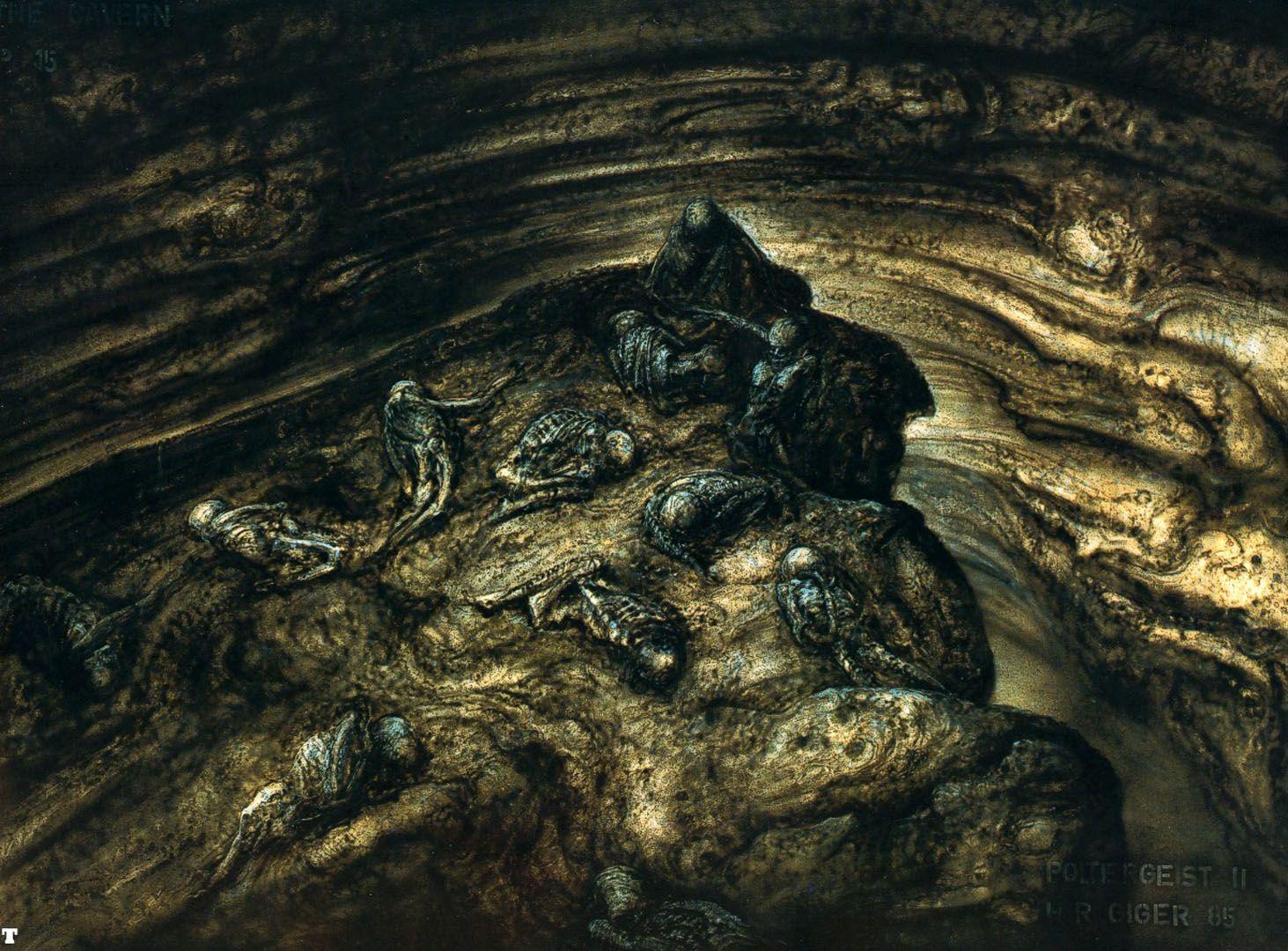 Pii The Cavern P15 Fiction H R Giger