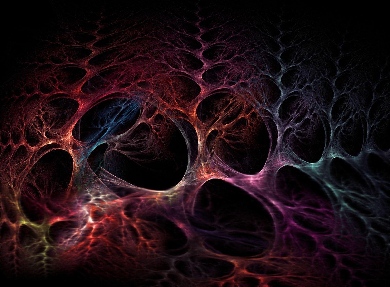 HD Wallpaper Cavern Fractal Abstract Background Download