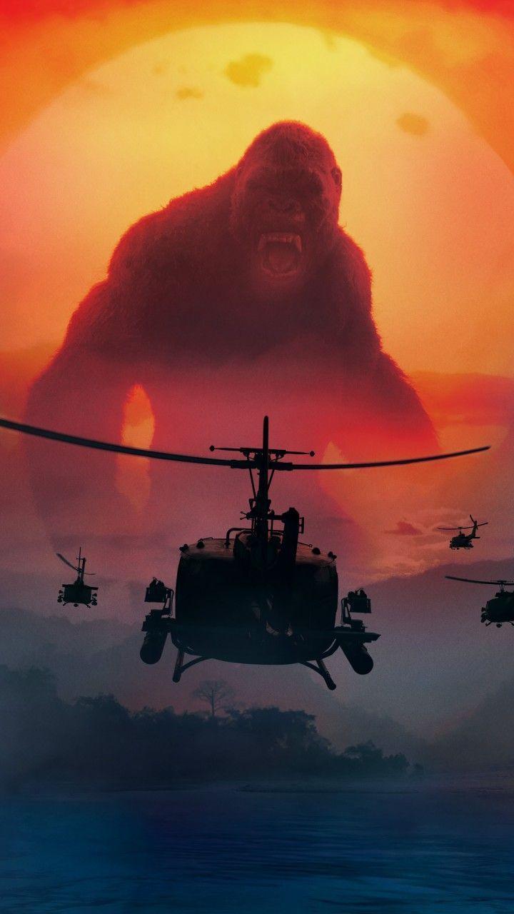 Kong Skull Island 2017 Movie 4K Wallpaper