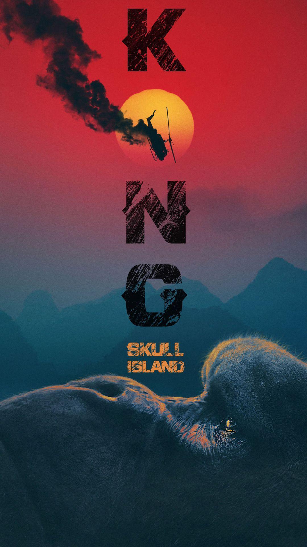 Download Kong Skull Island Movie HD 4k Wallpaper In 1080x1920