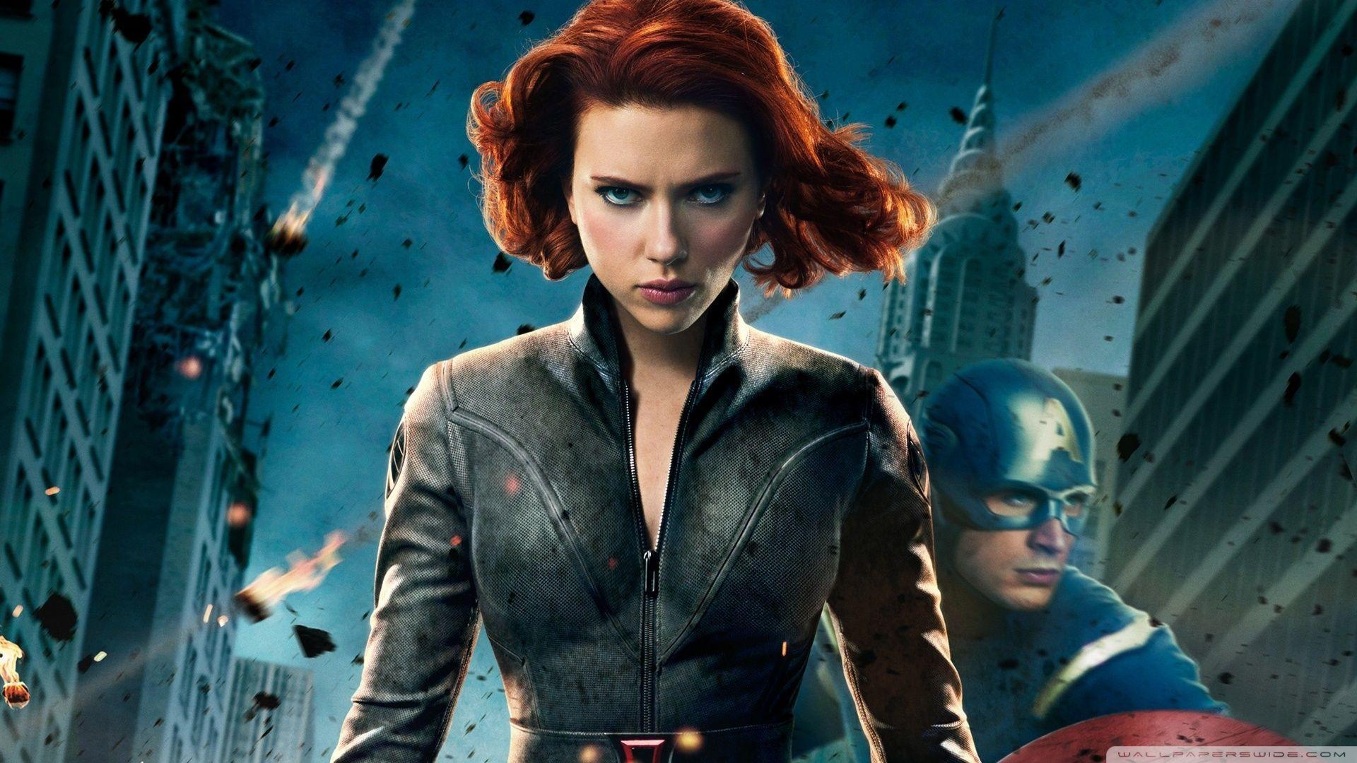 Black Widow Scarlett Johansson ❤ 4K HD Desktop Wallpaper for 4K