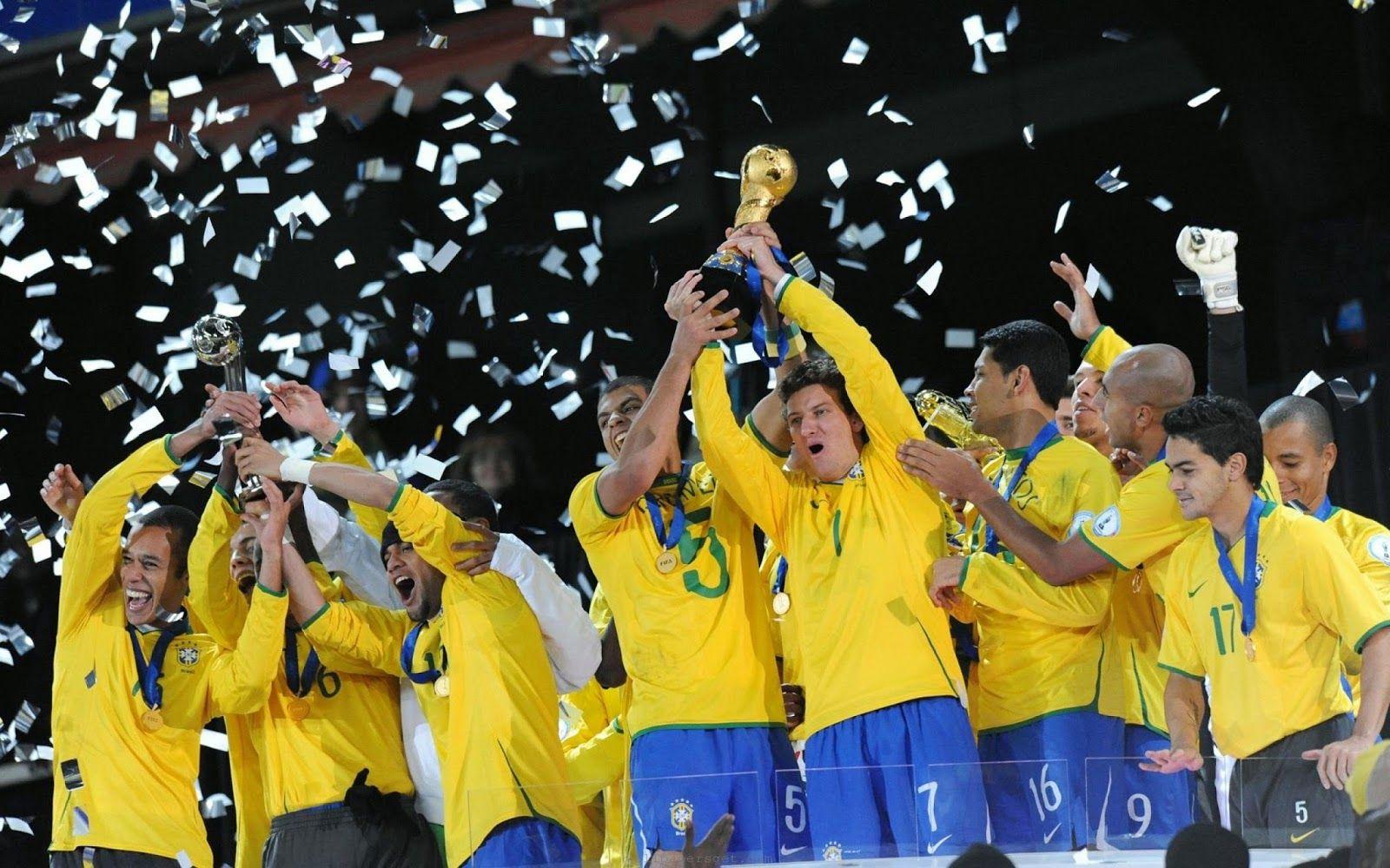 WOW: Brazil Football Team HD Wallpaper, FIFA World Cup 2014 Wallpaper