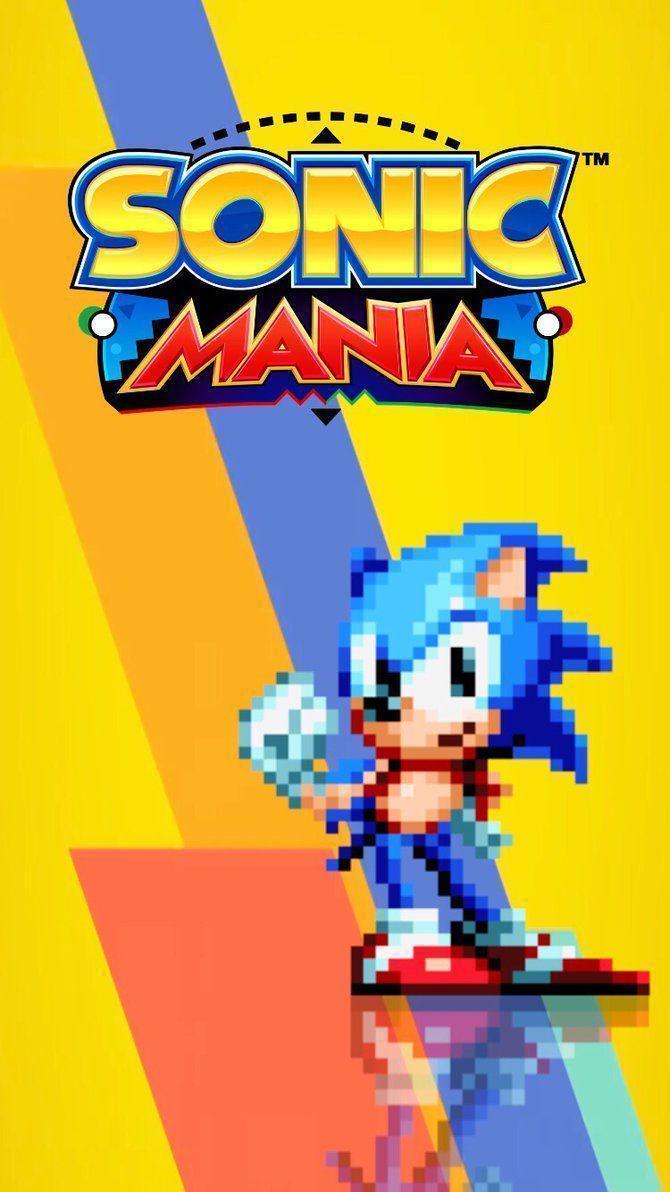 Sonic Mania iPhone Wallpaper