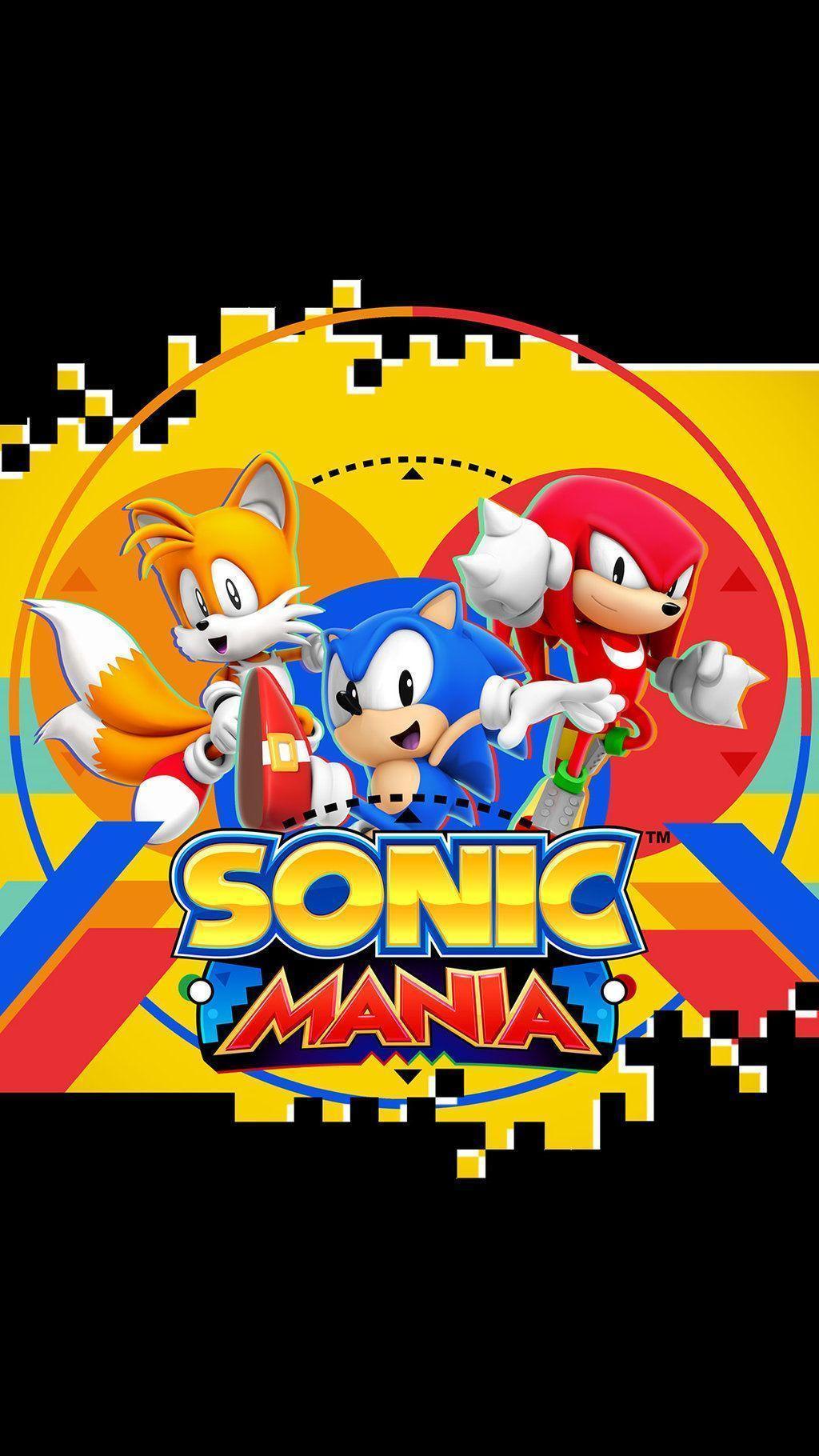 Sonic Mania Phone Size By Nibroc Rock