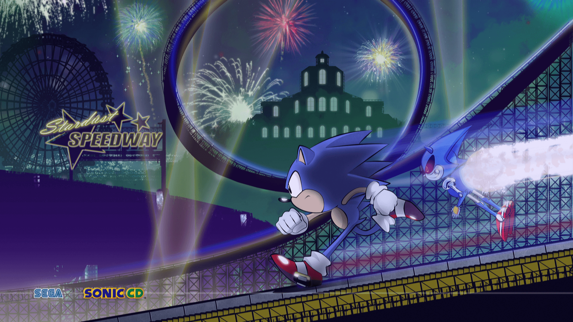 Fresh from EU: Sonic CD PS3 Theme, Wallpaper
