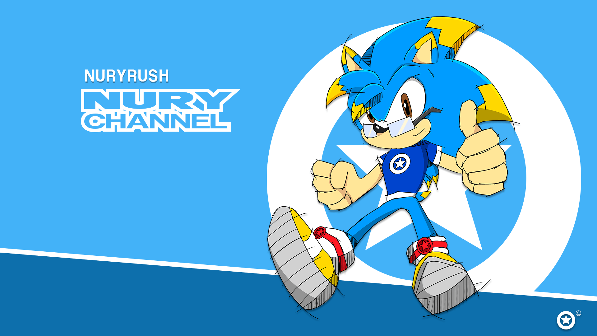 NuryRush's Sonic Channel Style 2016 Wallpaper