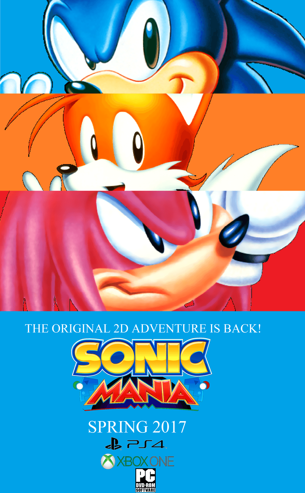 My Sonic Mania Teaser Poster